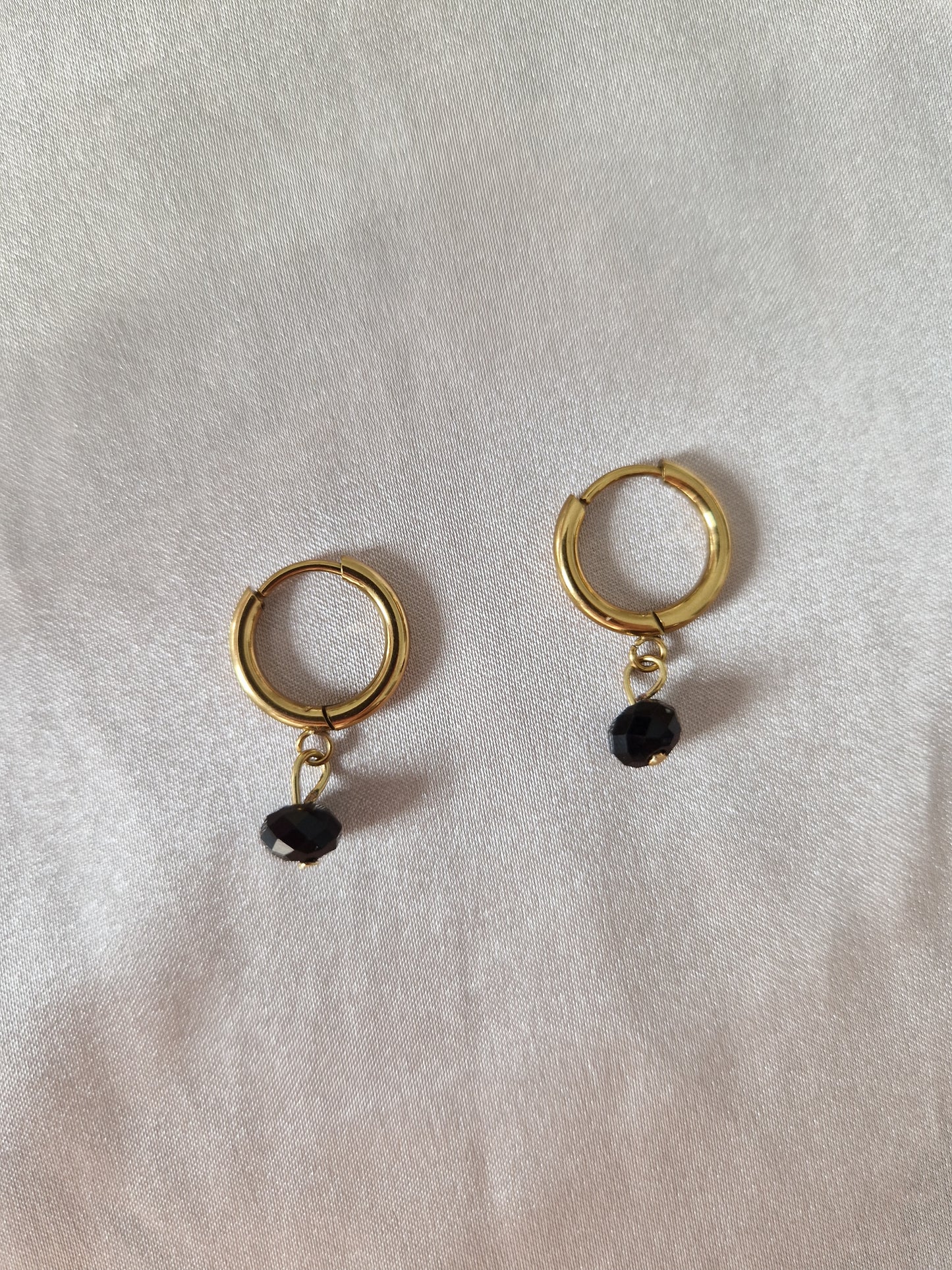 Boucles d'oreilles Black