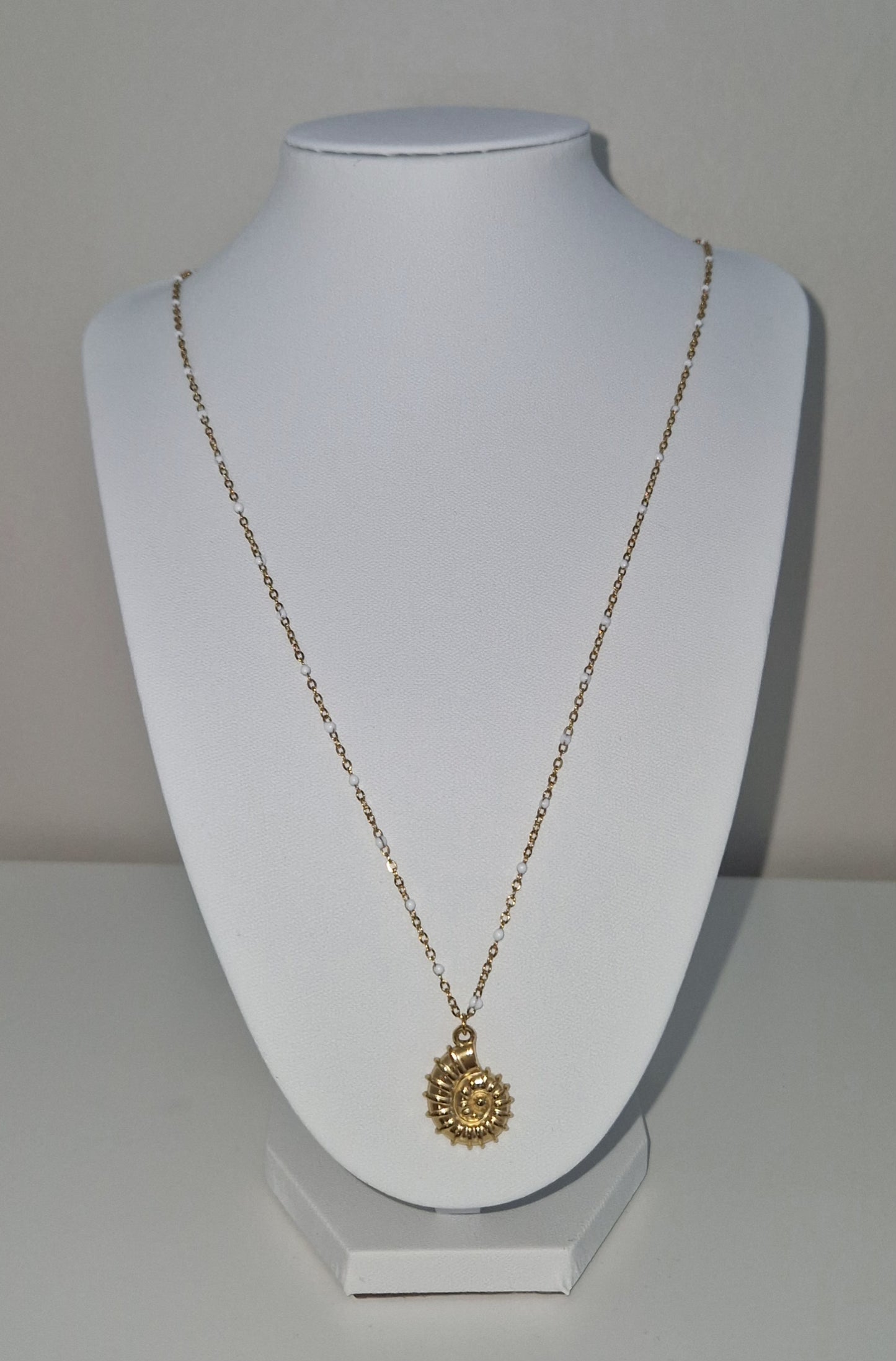 Collier sautoir Shell