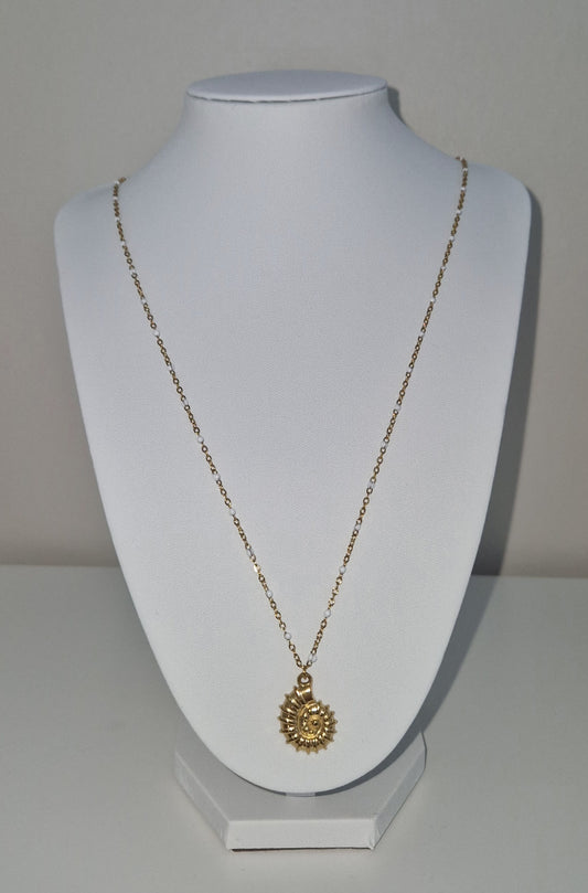 Collier sautoir Shell