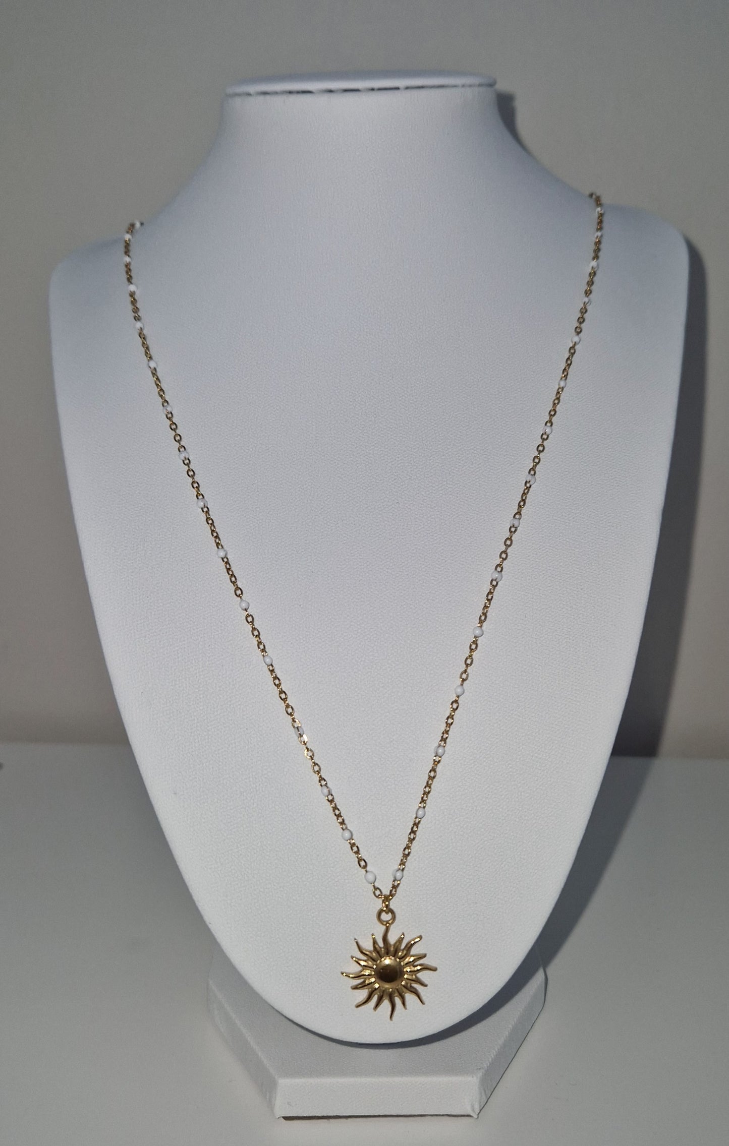 Collier sautoir Sun